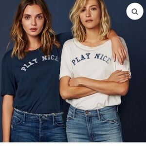 MOTHER DENIM “Play Nice” Boxy Tee